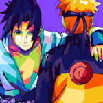 Sasuke Naruto Pop art Poster