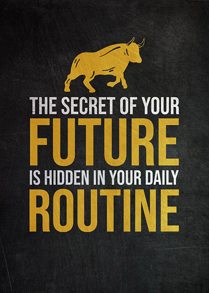 Secret to your Future Success Poster