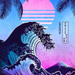 Shadow of The Great Japanese Wave Poster