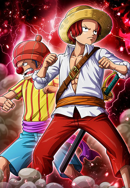 Shanks and Buggy One Piece Poster
