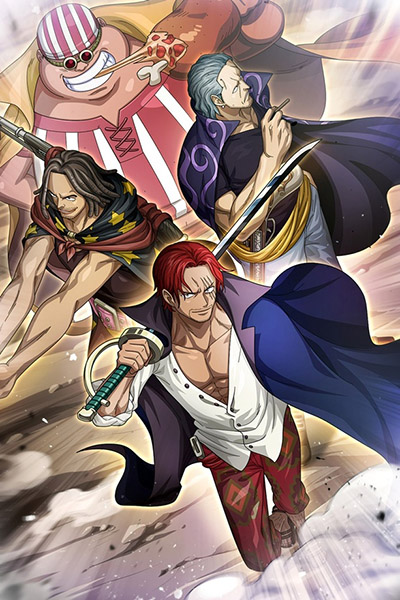 SHANKS crew One Piece Poster