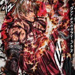 Shen Woo The King of Fighters Comic Poster