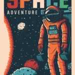 Space Adventure Poster