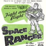 Space Ranger Retro Buzz Poster