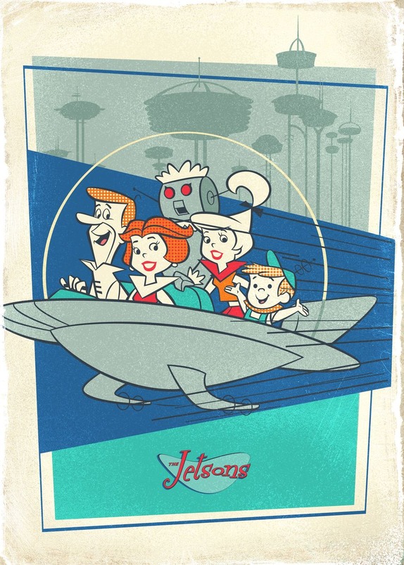 The Jetsons family Poster
