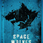 Space Wolves Emblem Warhammer Gaming Poster
