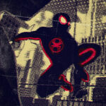 Spider Man across the Spider Verse Night Poster