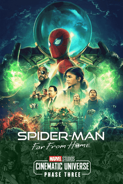 Spider Man Far from Home 2019 Poster
