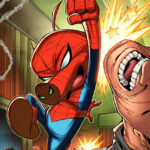Spider Man Fight spider ham Poster