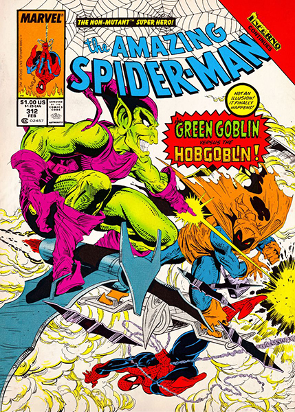 Spider Man Green Goblin vs Hobgoblin Poster
