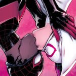 Spider Man Gwen in Love Poster