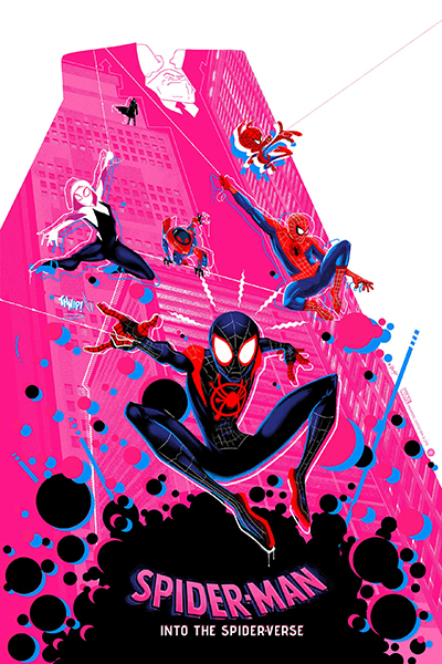 Spider-Man-Into the Spider Verse 2018 Poster
