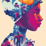 Spider Verse Pop art Poster