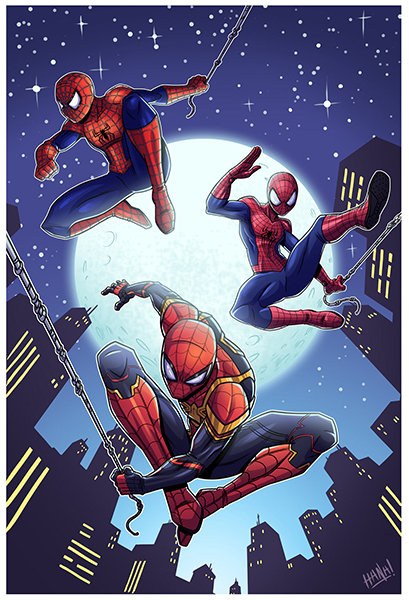 Spidey Swing Poster