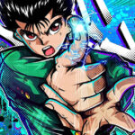Spirit Gun Yusuke Urameshi Yu Yu Hakusho Anime Comic Poster