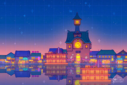 Spirited Festival Pop Pastel Poster