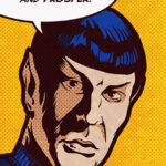 Star wars Pop art Spook Comic Poster