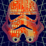 Star wars Stormtrooper Chipped Poster