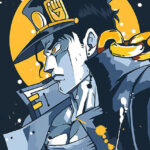 Yellow Moon JoJo's Bizarre Adventure Poster