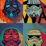 Star wars Stormtrooper Ink Squad Poster