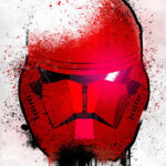 Star wars Stormtrooper Sith Trooper Helmet Poster
