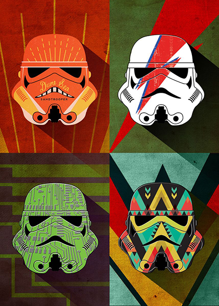 Star wars Stormtrooper Thunder Squad Poster