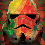 Star wars Stormtrooper Vibrant Poster