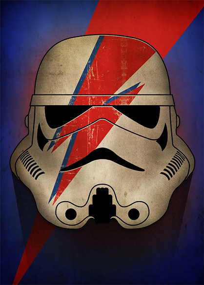 Star wars Stormtrooper Ziggy Poster