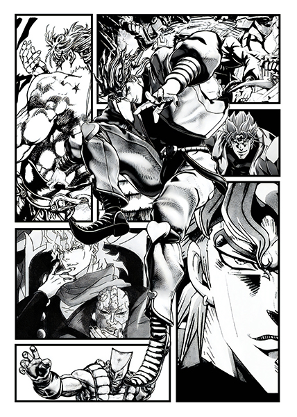 Stardust Crusaders Manga JoJo's Bizarre Adventure Poster