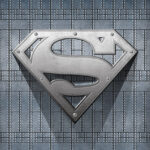 Steel Symbol of Hope Superman Poster