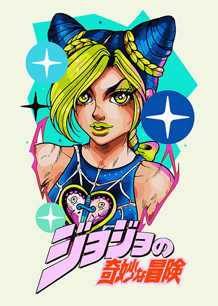 Stone Ocean JoJo's Bizarre Adventure Poster