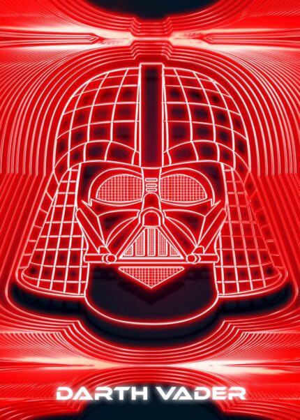 Darth Vader Hyperdrive Star Wars Poster