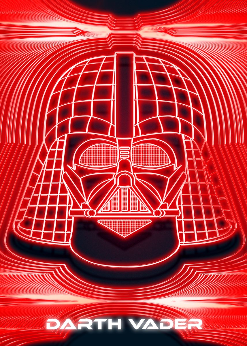 Darth Vader Hyperdrive Star Wars Poster