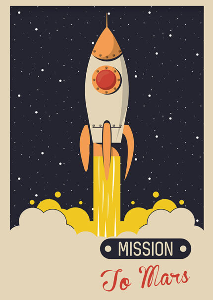 Straight to Mission Mars Poster