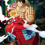 Straw Hat Luffy learns Ryuo One Piece Poster