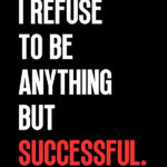 Successful motivational Quote Poster