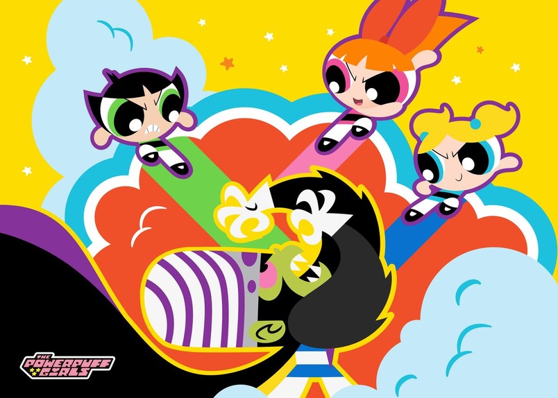 Sugar & Spice Girls Powerpuff girls Poster