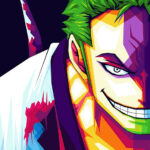 Zoro One Piece Pop art Poster