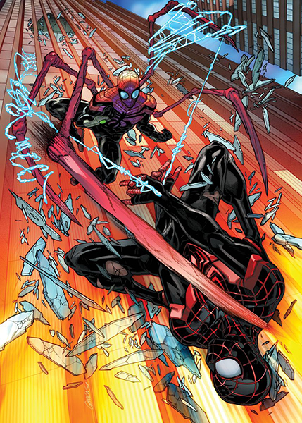 Superior Spidey vs Spidey Poster