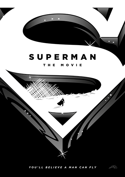 Superman THE MOVIE Poster