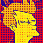 Suspicious Fry futurama Poster