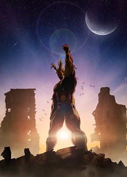 Symbol of Hope My Hero Academia anime Poster