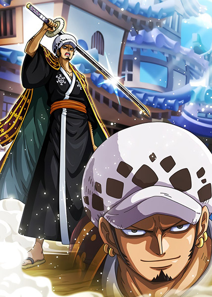 Talaflgar law wano One Piece Poster