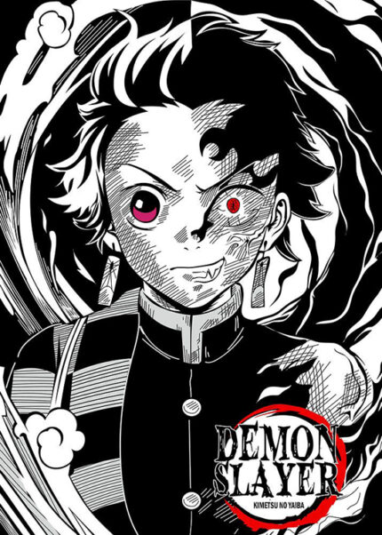 Tanjiro Kamado Kimetsu no Yaiba Poster