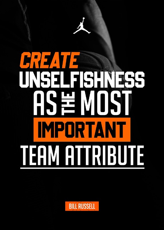 Team Quote Bill Russell Poster
