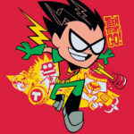 Teen Titans Go Robin Electric Shock Poster