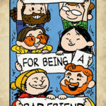 Thank you for being a bad friend Wall art