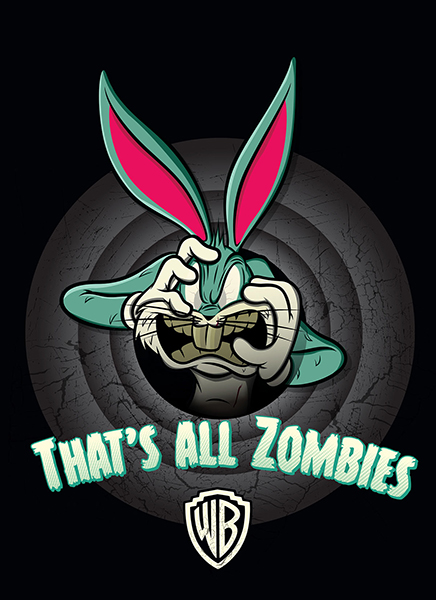 Thats all Zombies Looney Tunes Poster