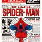 The Amazing Spider-man News paper Cover Poster