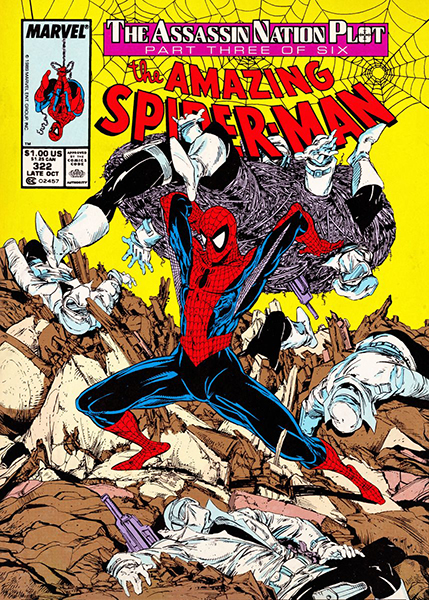 The Amazing Spider-man the Assassin Nation Plot Comic Poster